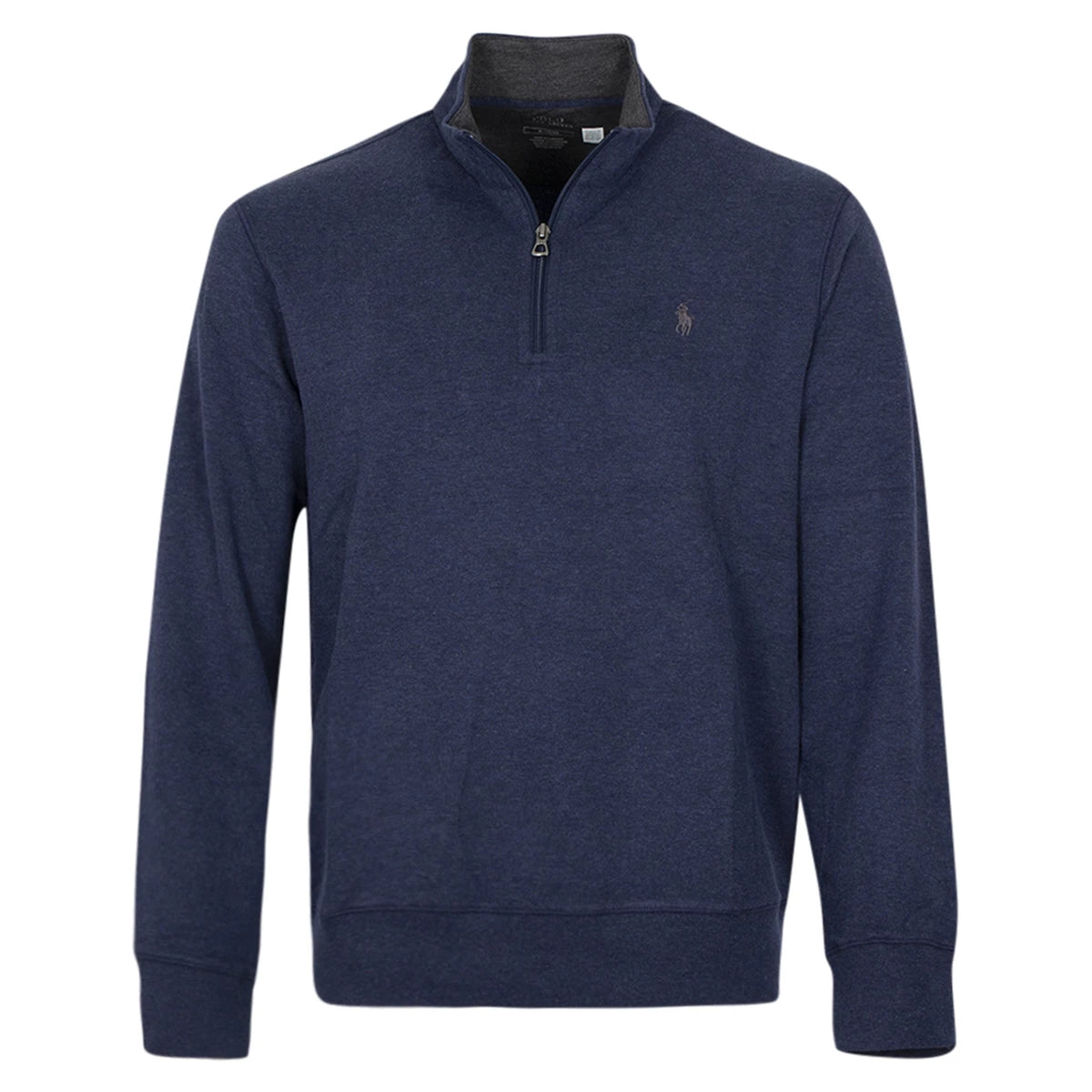 Ralph Lauren Gebreide trui met rits donkerblauw