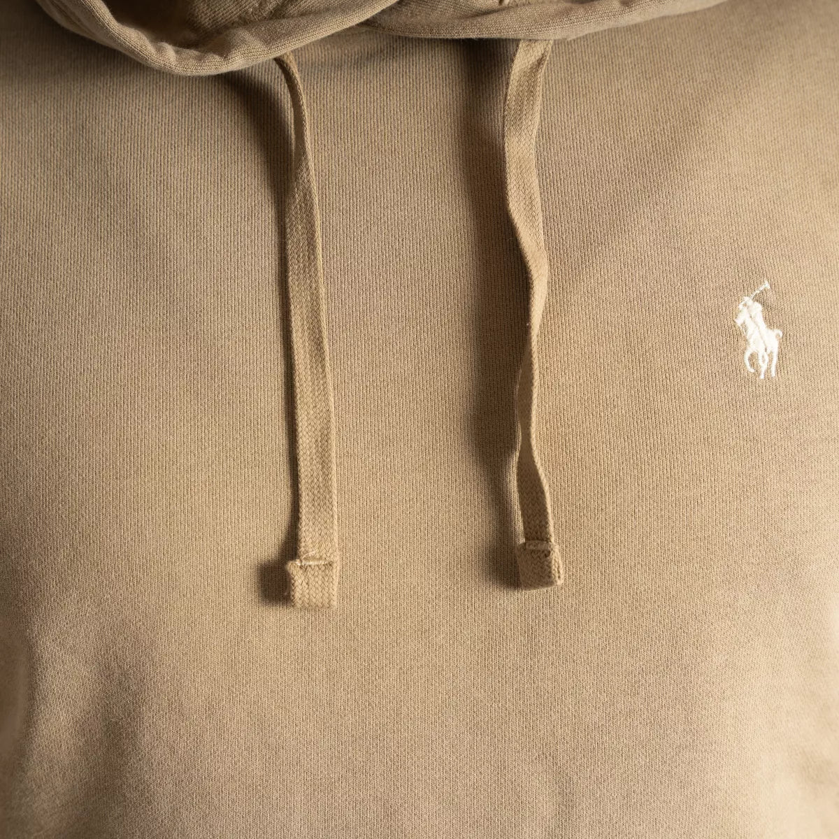 Ralph Lauren Hoodie Beige | Loopback Fleece