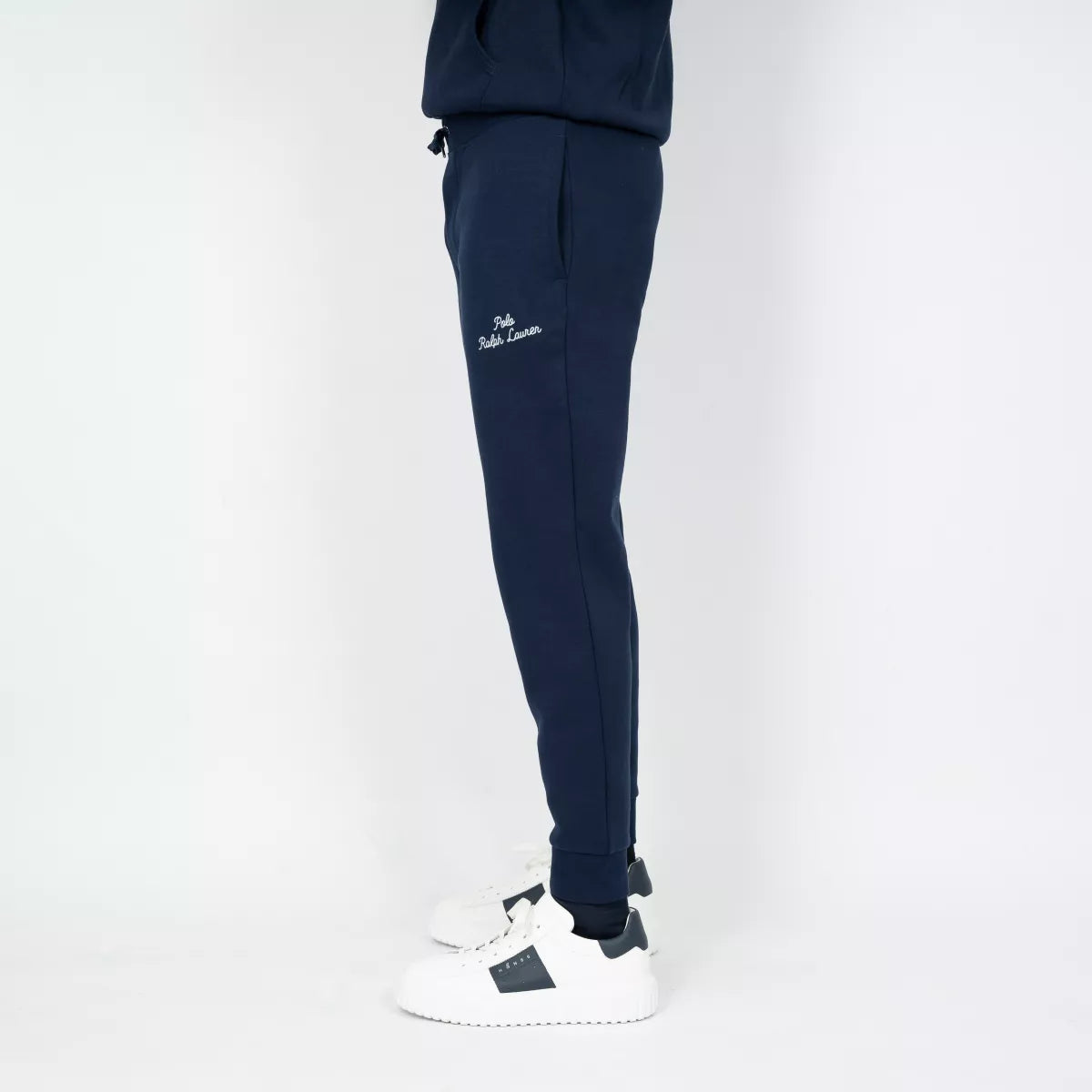 Joggingset donkerblauw | Embroidered Joggers