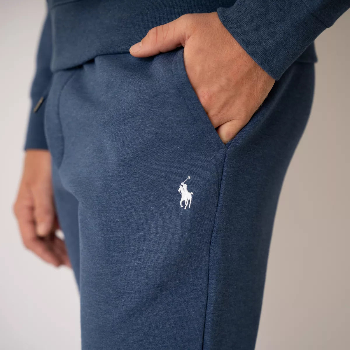 Ralph Lauren Joggingbroek Middenblauw | Double-Knit Joggers