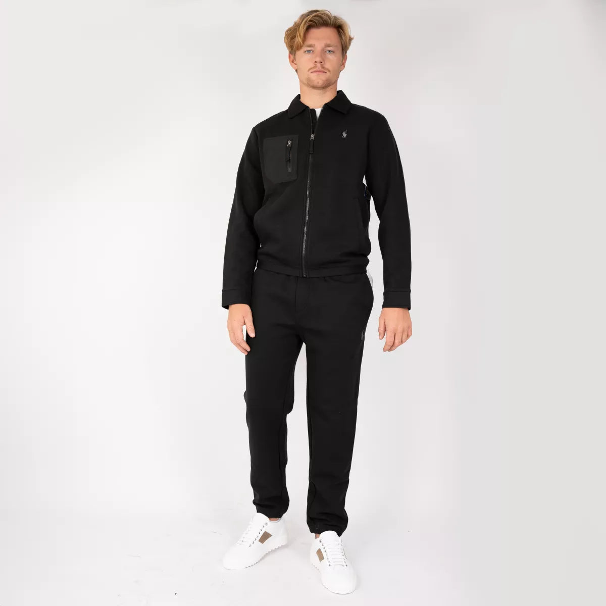 Ralph Lauren Joggingbroek zwart | Double-Knit Joggers