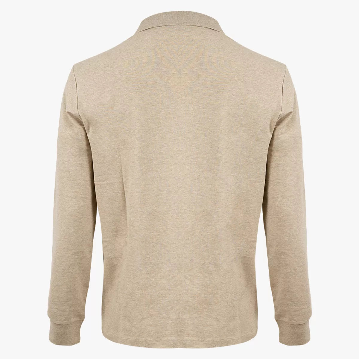 Ralph Lauren Lange Mouwen Polo Beige | Custom Slim Fit