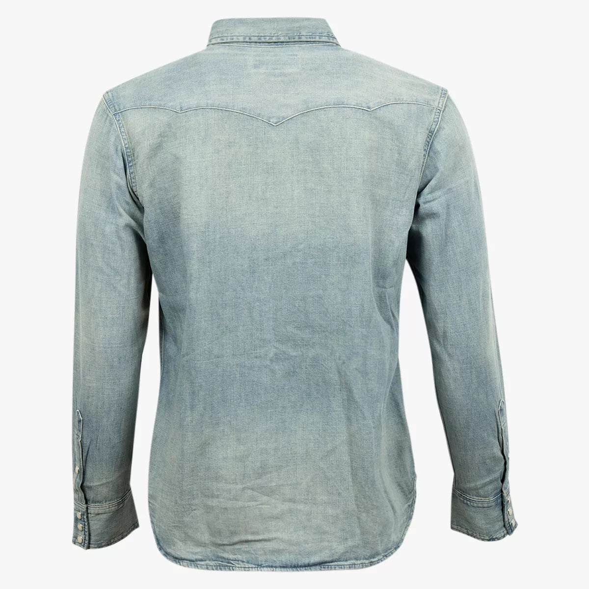 Ralph Lauren Overhemd Spijkerstof | Slub Denim Western Shirt