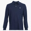 Ralph Lauren Polo Lange Mouwen Donkerblauw | Custom Slim Fit