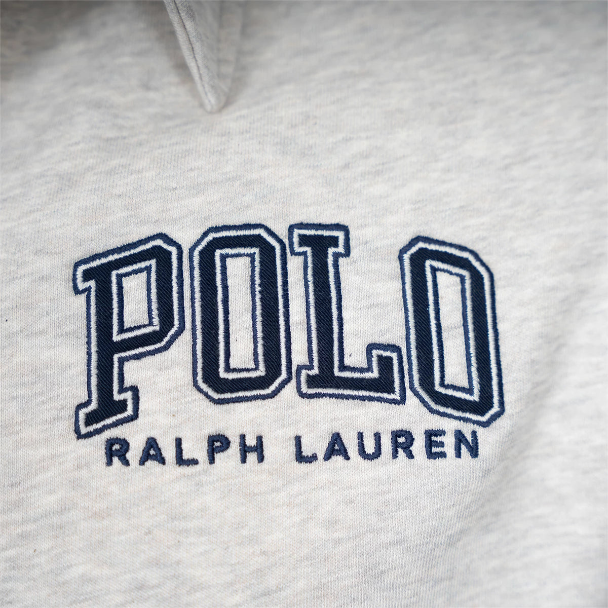 Ralph Lauren Trui met rits grijs