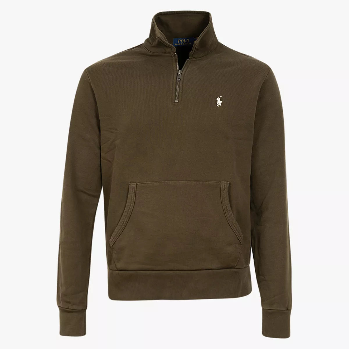 Ralph Lauren sweater half zip groen