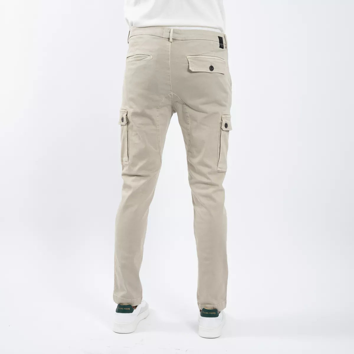 Replay Cargobroek Beige | Jaan Slim Fit