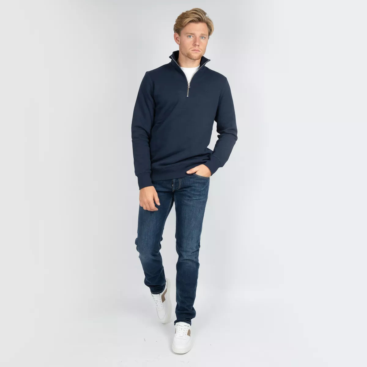 Replay Jeans Donkerblauw | Grover Straight Fit