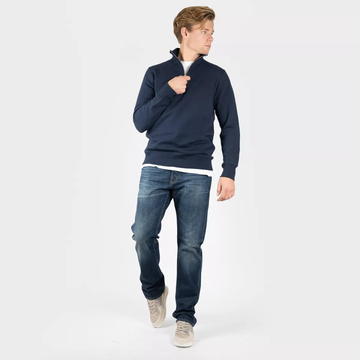 Replay Jeans Donkerblauw | Sartoriale Relaxed Fit