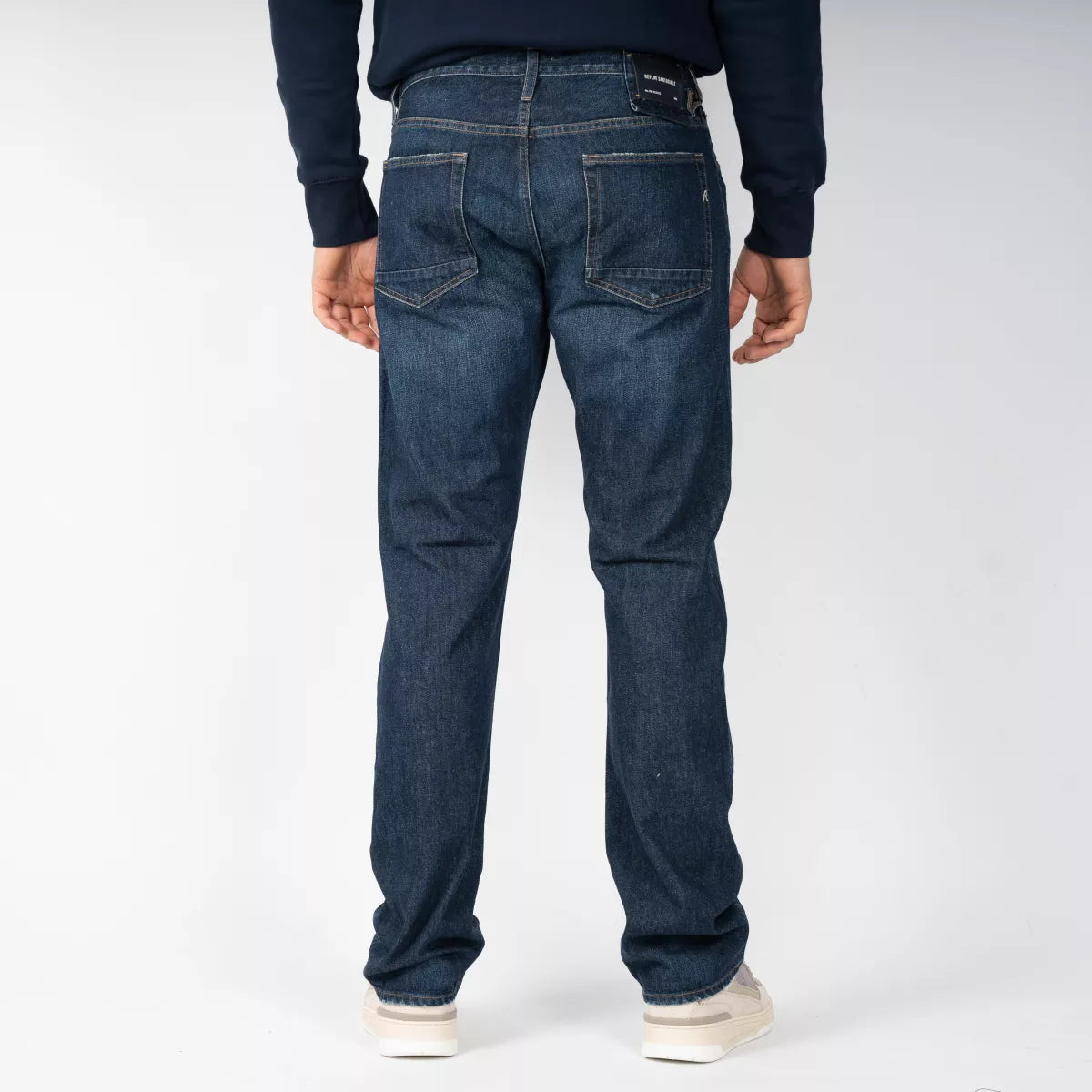 Replay Jeans Donkerblauw | Sartoriale Relaxed Fit