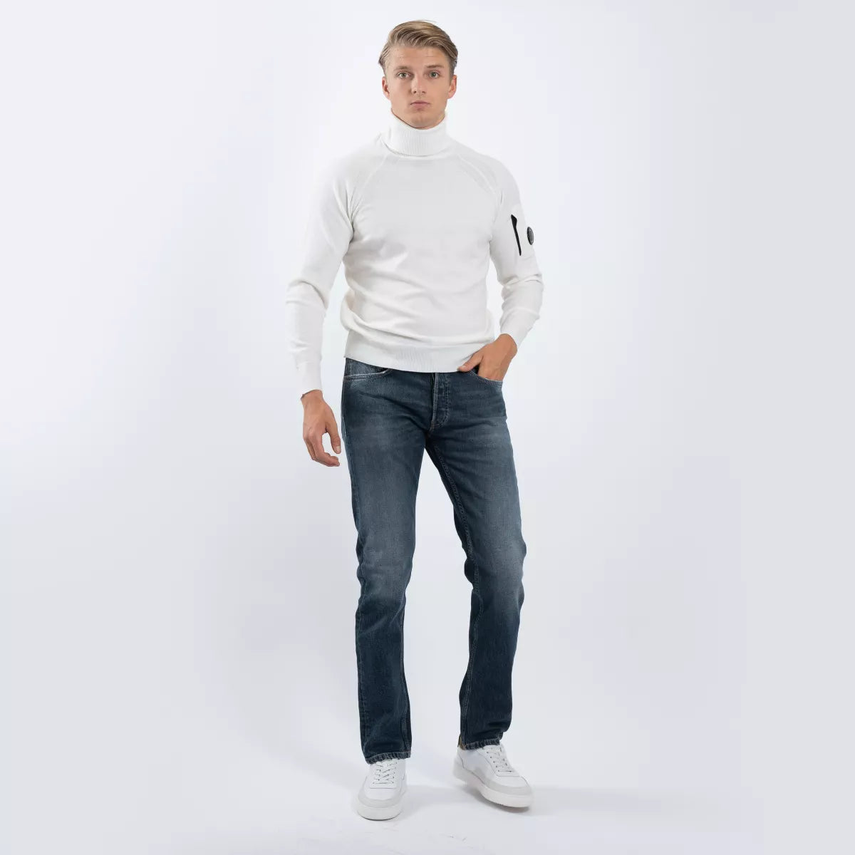 Replay Jeans Donkerblauw | Straight Fit Grover