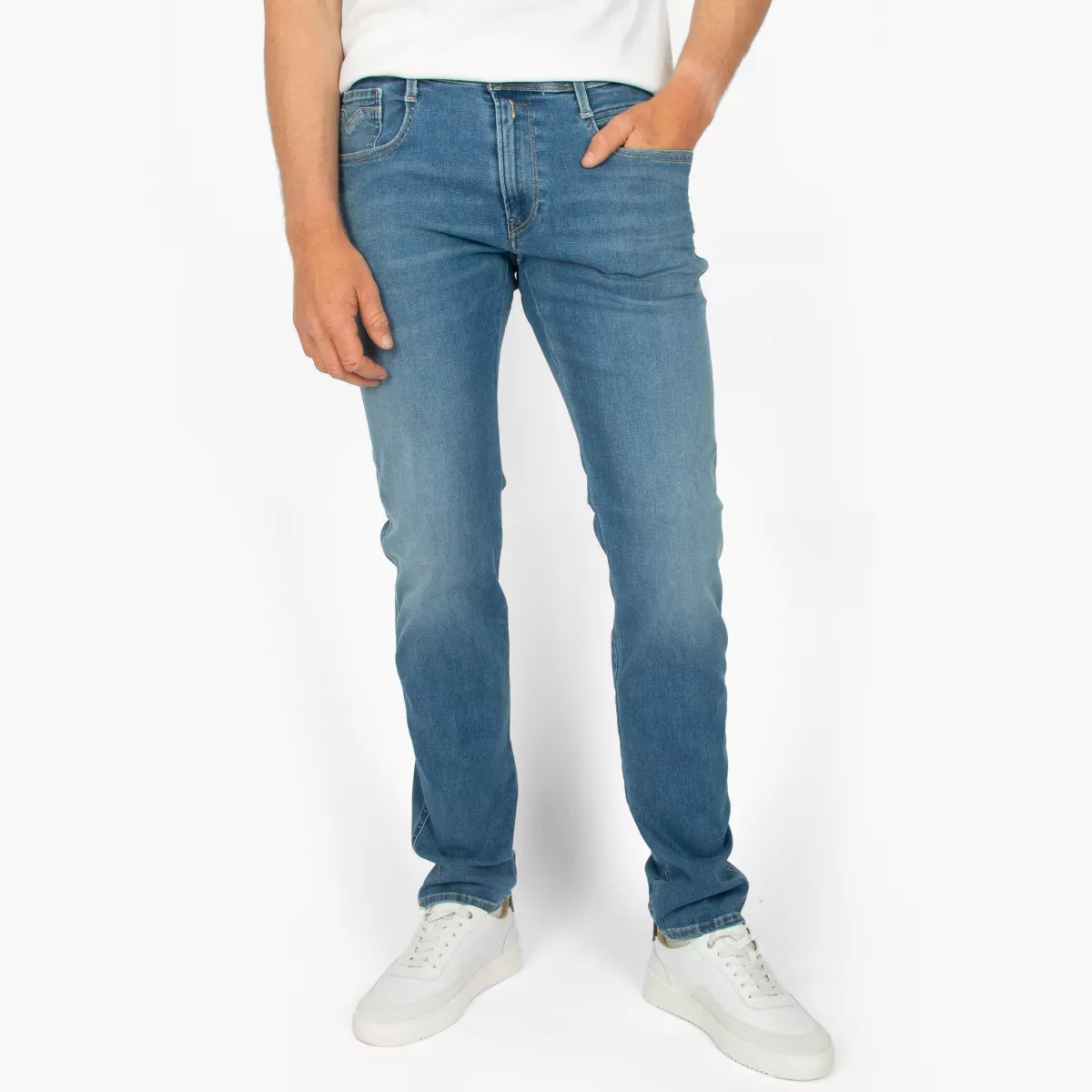 Replay Jeans blauw | Hyperflex Anbass