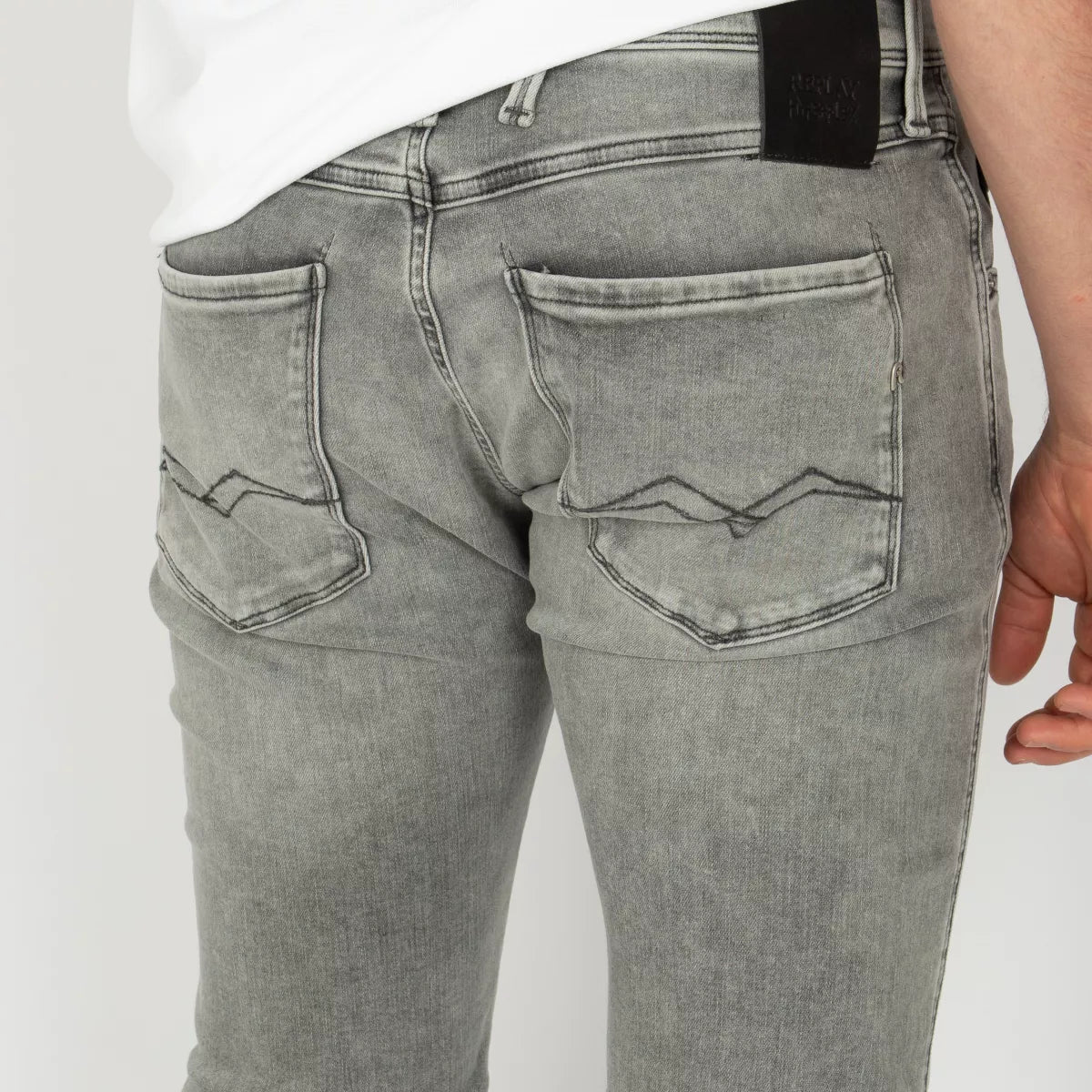 Replay Jeans donkergrijs