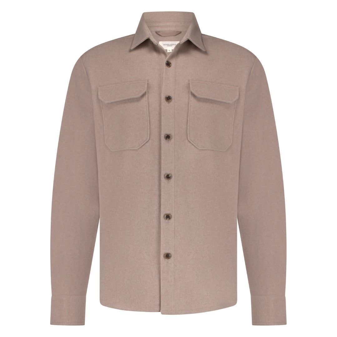 SEVEN DIALS Overshirt Beige | Kent