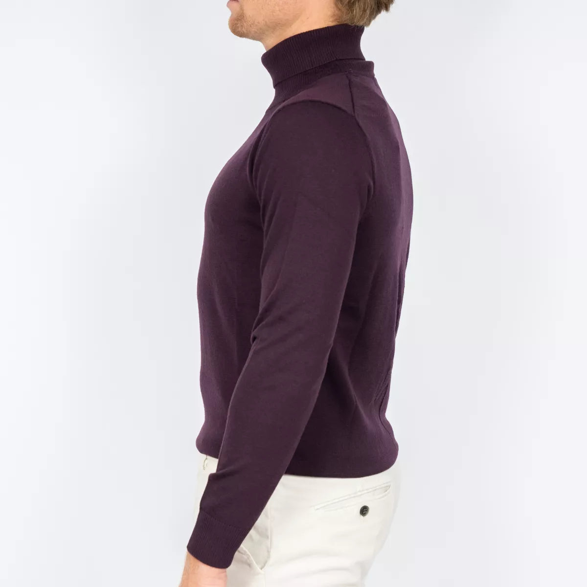 SEVEN DIALS Gebreide Coltrui Bordeaux Rood | Shawn