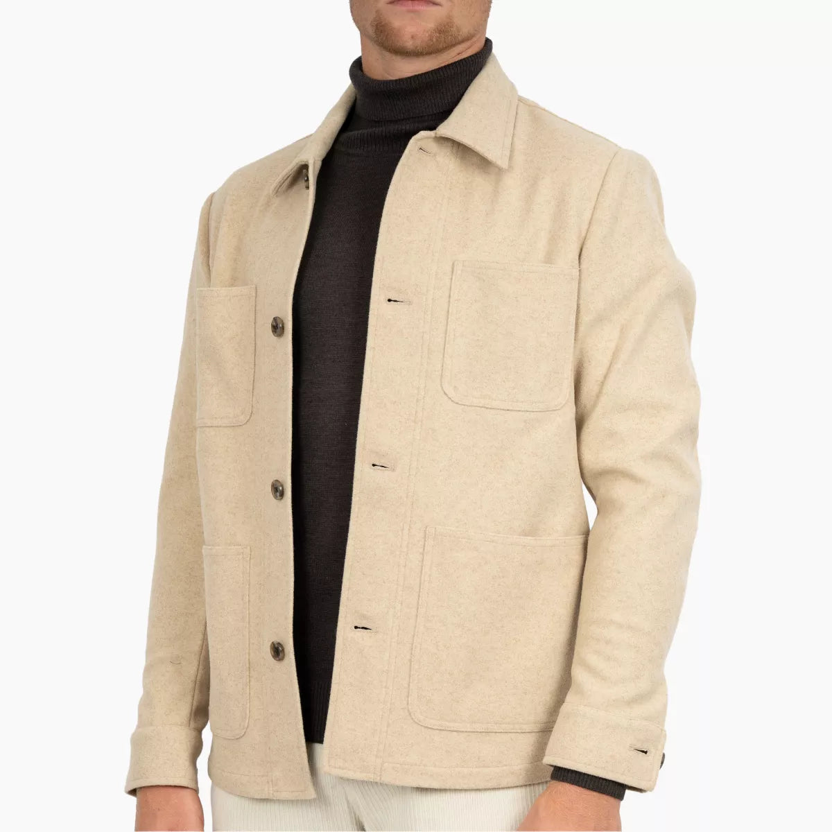 SEVEN DIALS Overshirt Beige | York