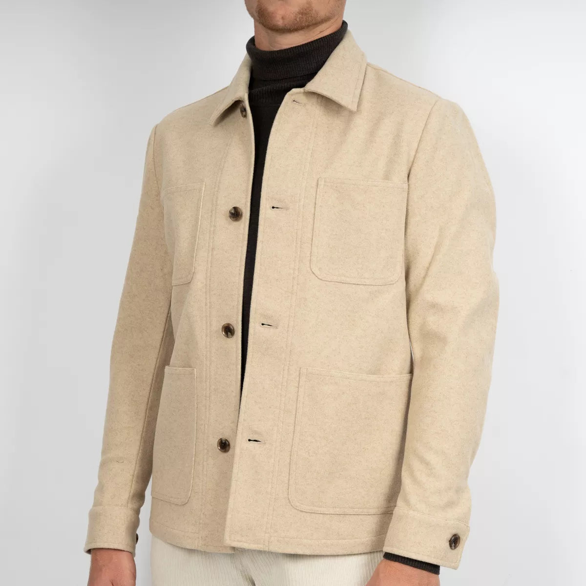 SEVEN DIALS Overshirt Beige | York