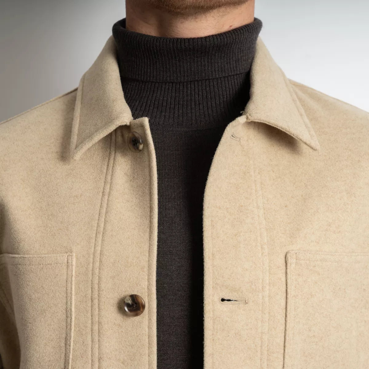 SEVEN DIALS Overshirt Beige | York