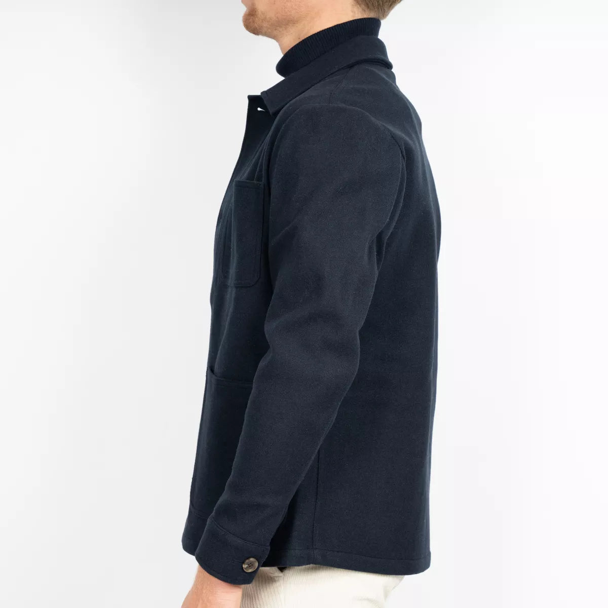 SEVEN DIALS Overshirt Donkerblauw | York