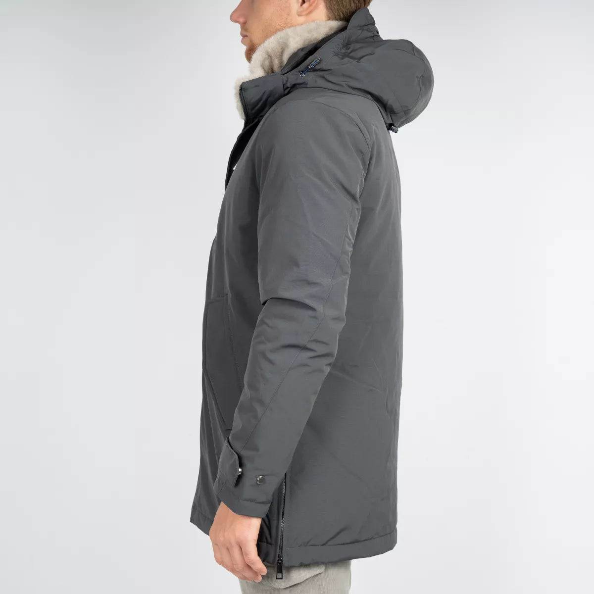 SEVEN DIALS Parka Antraciet | Zeke