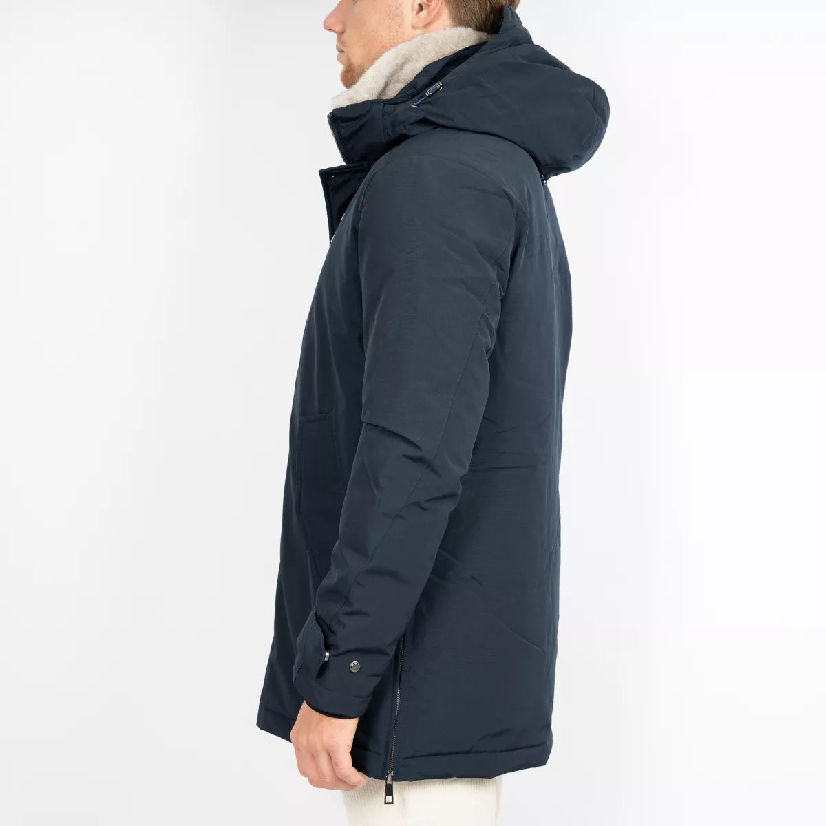 SEVEN DIALS Parka Donkerblauw | Zeke