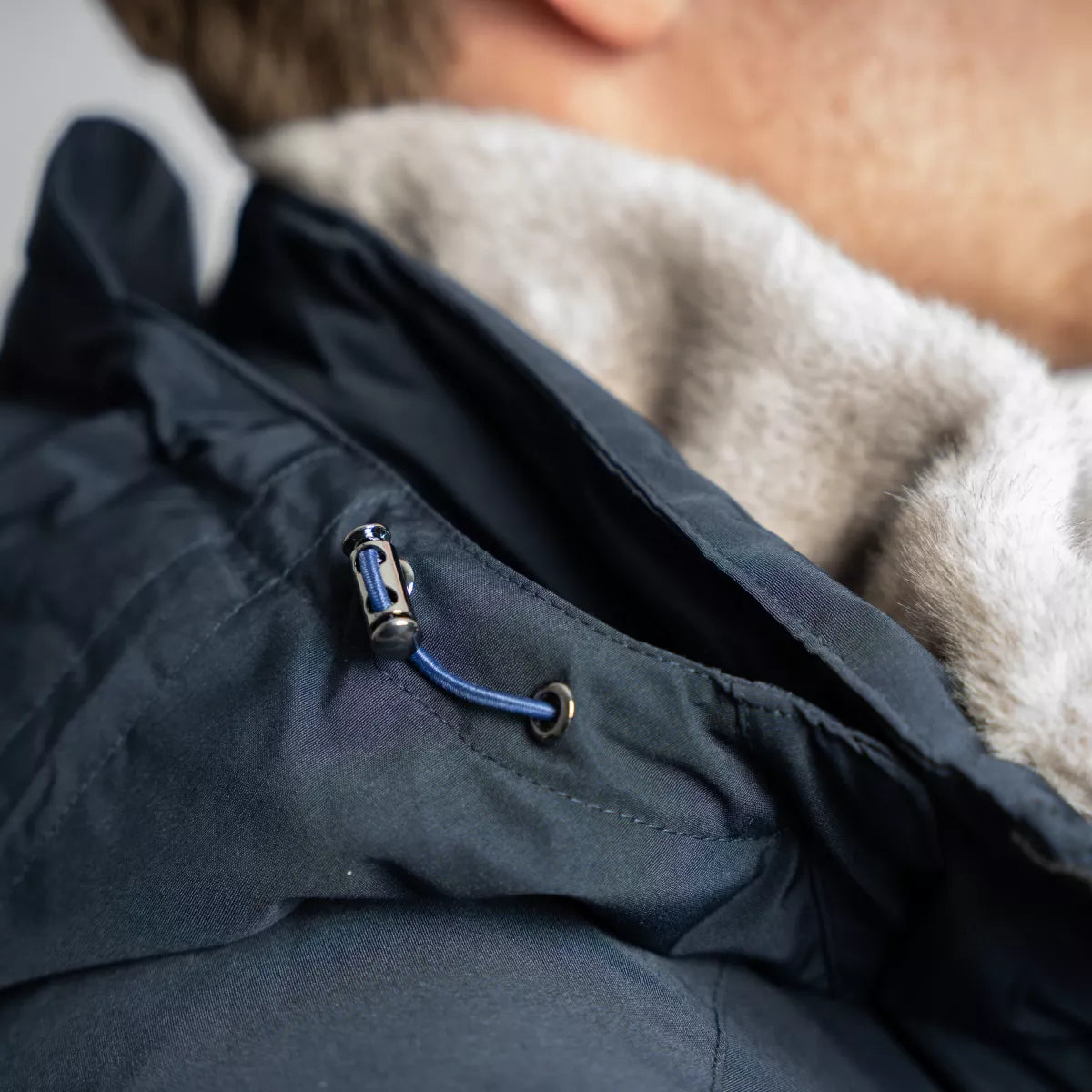 SEVEN DIALS Parka Donkerblauw | Zeke