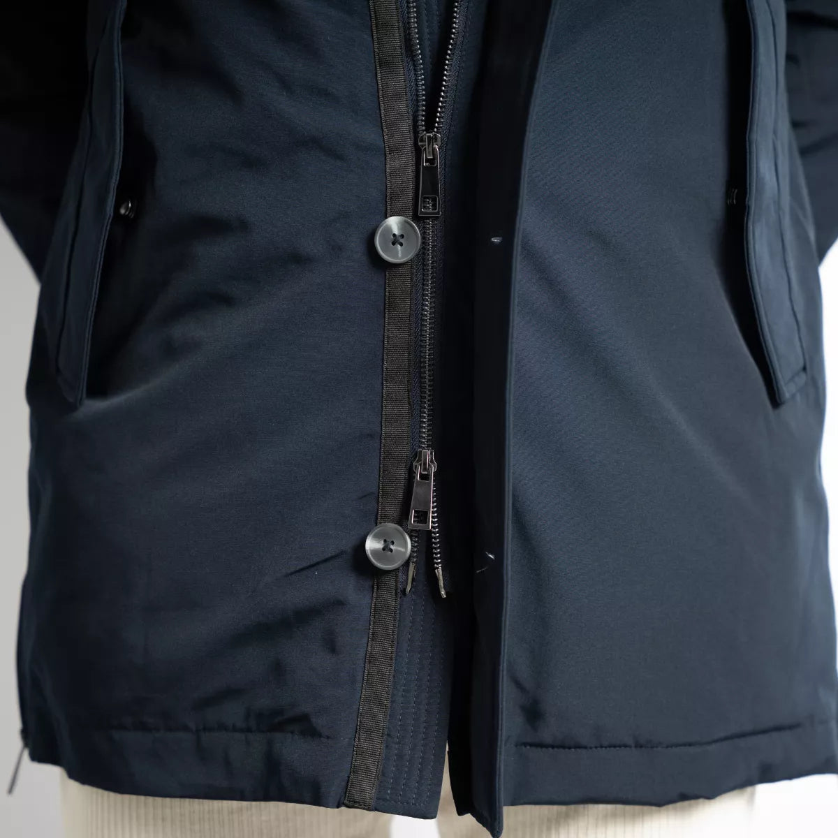 SEVEN DIALS Parka Donkerblauw | Zeke