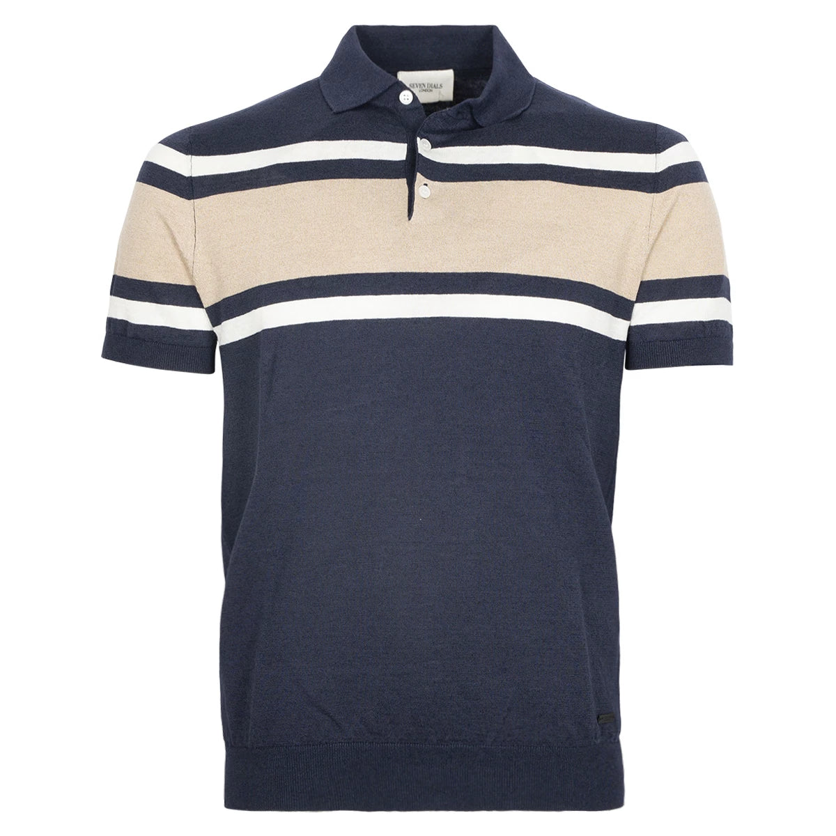 SEVEN DIALS Polo donkerblauw | Banerom