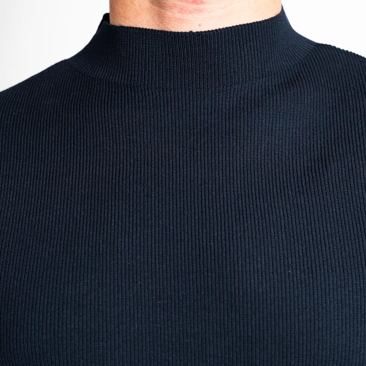 SEVEN DIALS Turtleneck Trui Donkerblauw | Teon