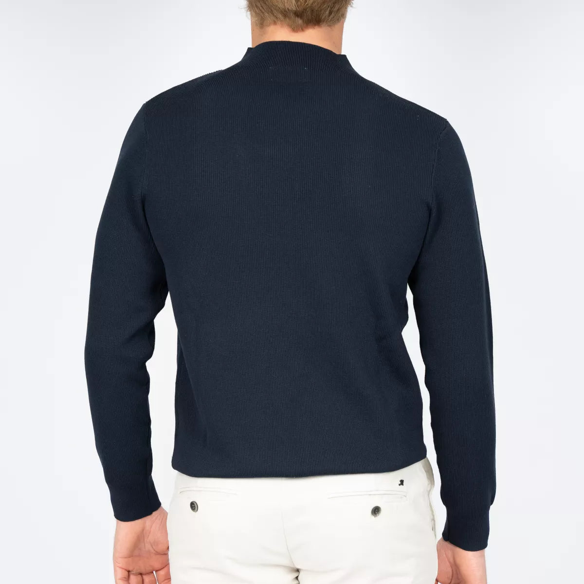 SEVEN DIALS Turtleneck Trui Donkerblauw | Teon