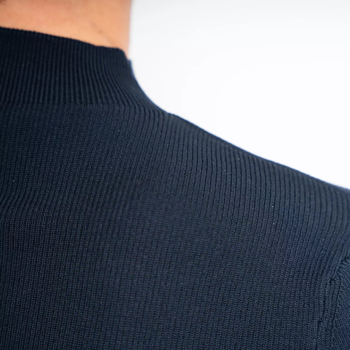 SEVEN DIALS Turtleneck Trui Donkerblauw | Teon