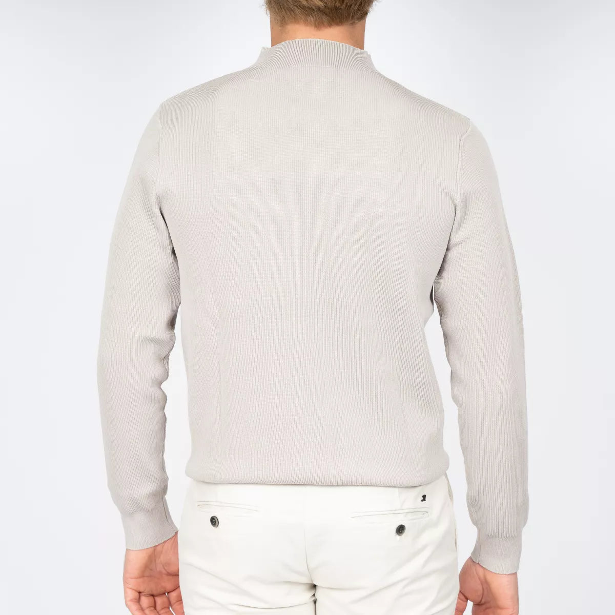 SEVEN DIALS Turtleneck Trui Lichtgrijs | Teon