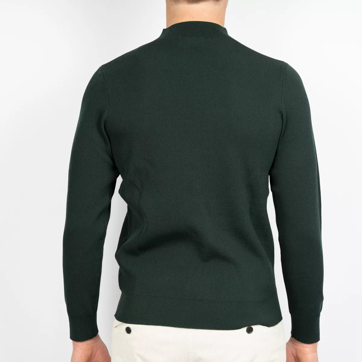 SEVEN DIALS Turtleneck Trui Mosgroen | Teon