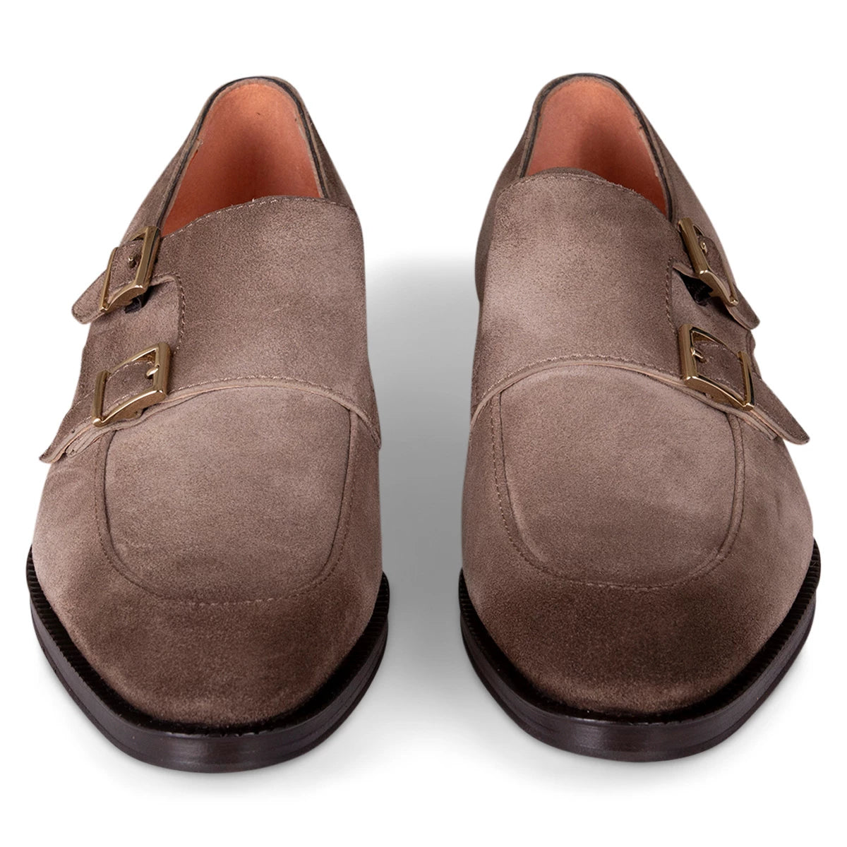 Santoni Gespschoen taupe