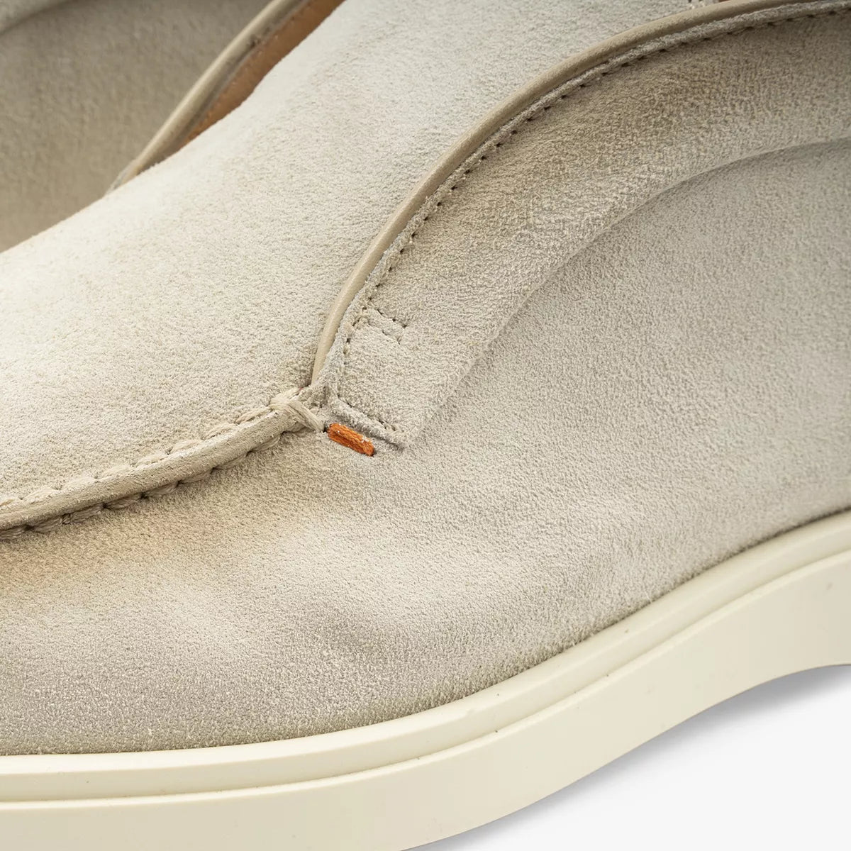 Santoni Loafer Suède Beige | Desert Boot