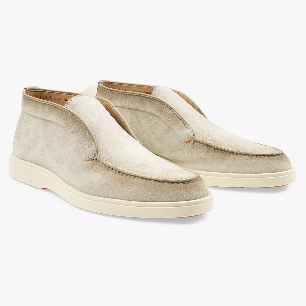 Santoni Loafer Suède Beige | Desert Boot