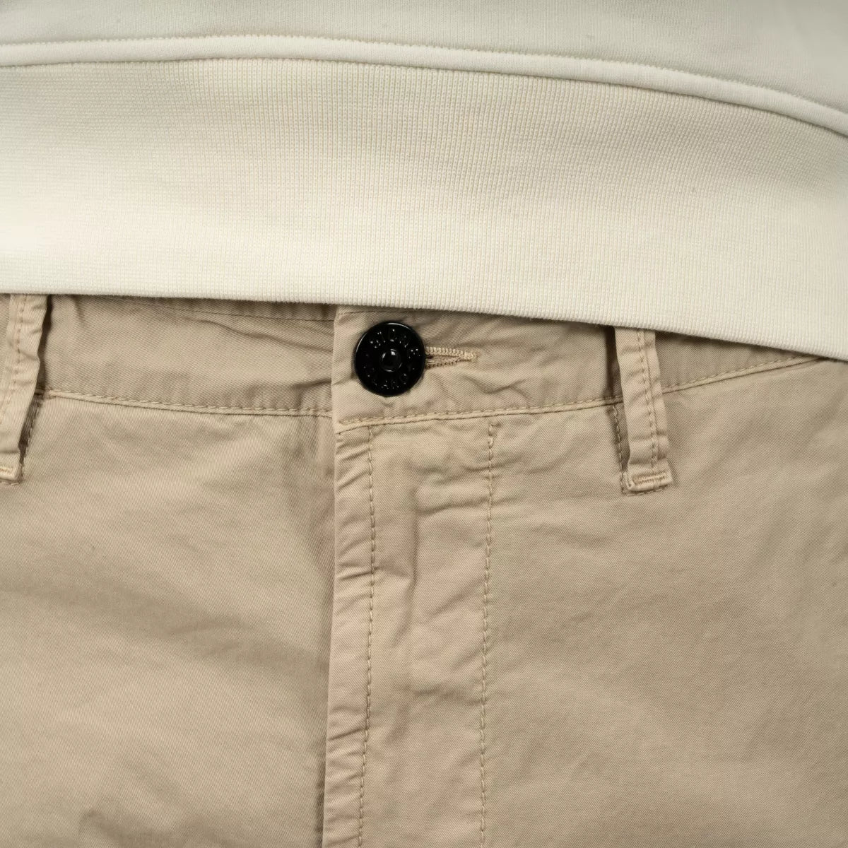 Stone Island Cargopants Zand | Supima Cotton Twill