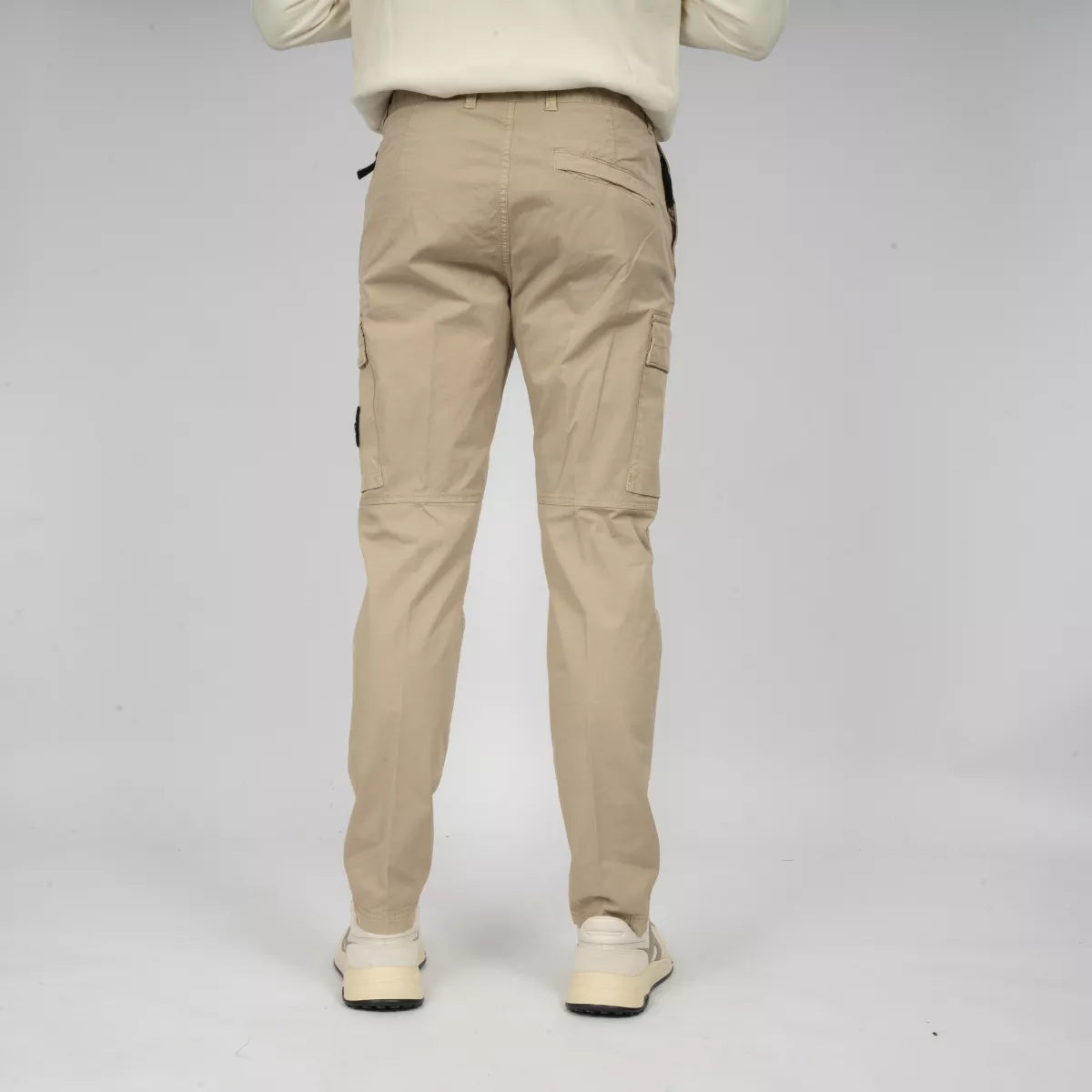 Stone Island Cargopants Zand | Supima Cotton Twill