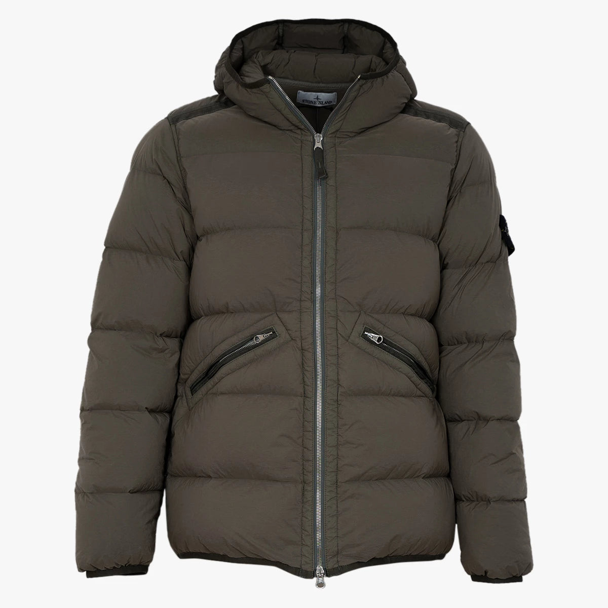 Stone Island Donsjas Bruin | 43128 SEAMLESS TUNNEL NYLON DOWN -TC