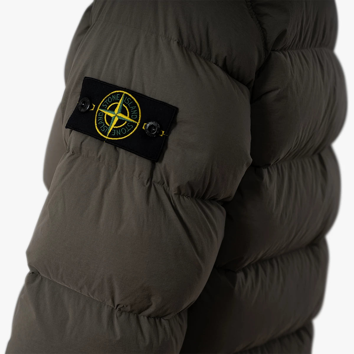 Stone Island Donsjas Bruin | 43128 SEAMLESS TUNNEL NYLON DOWN -TC