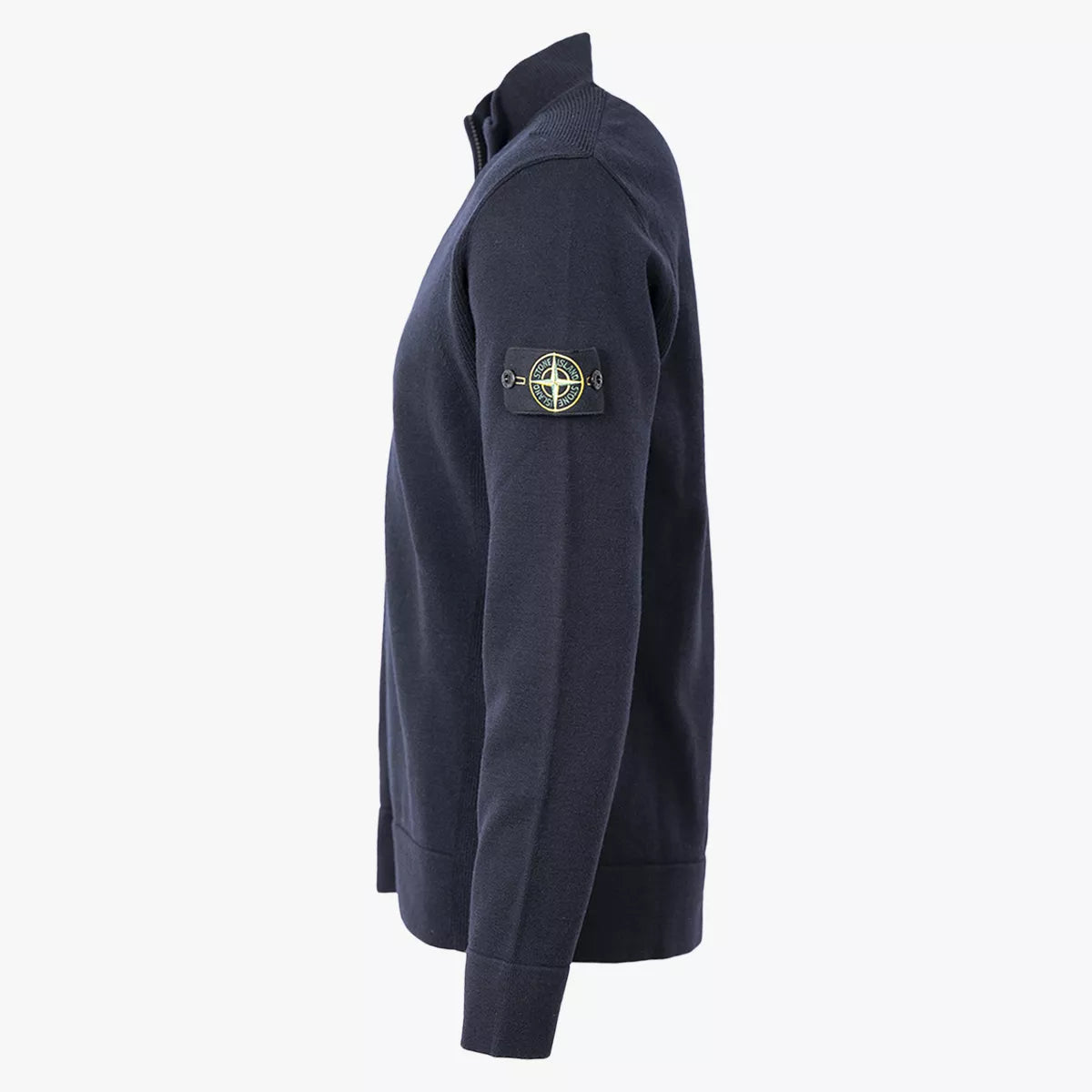 Stone Island Gebreid Vest Donkerblauw | 503A1 STRETCH RWS WOOL