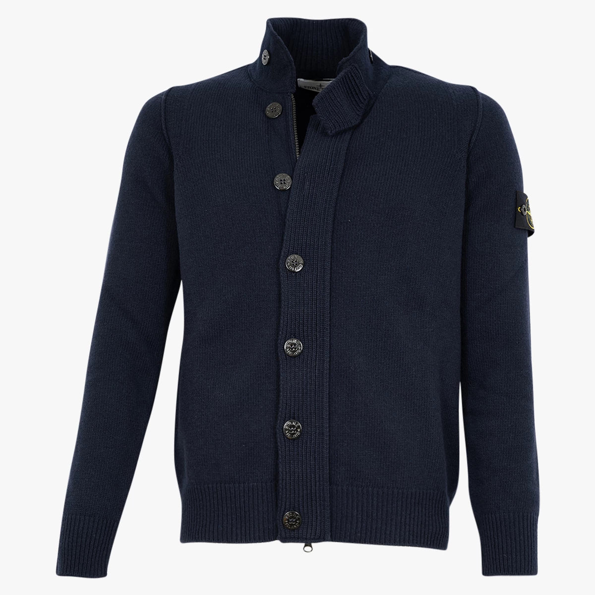 Stone Island Gebreid vest donkerblauw