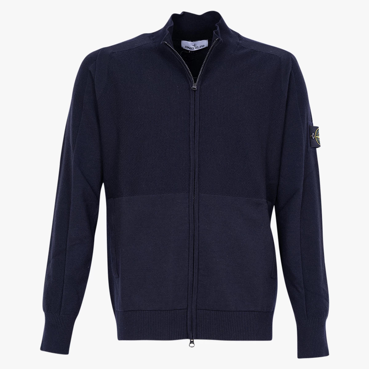 Stone Island Gebreid vest donkerblauw