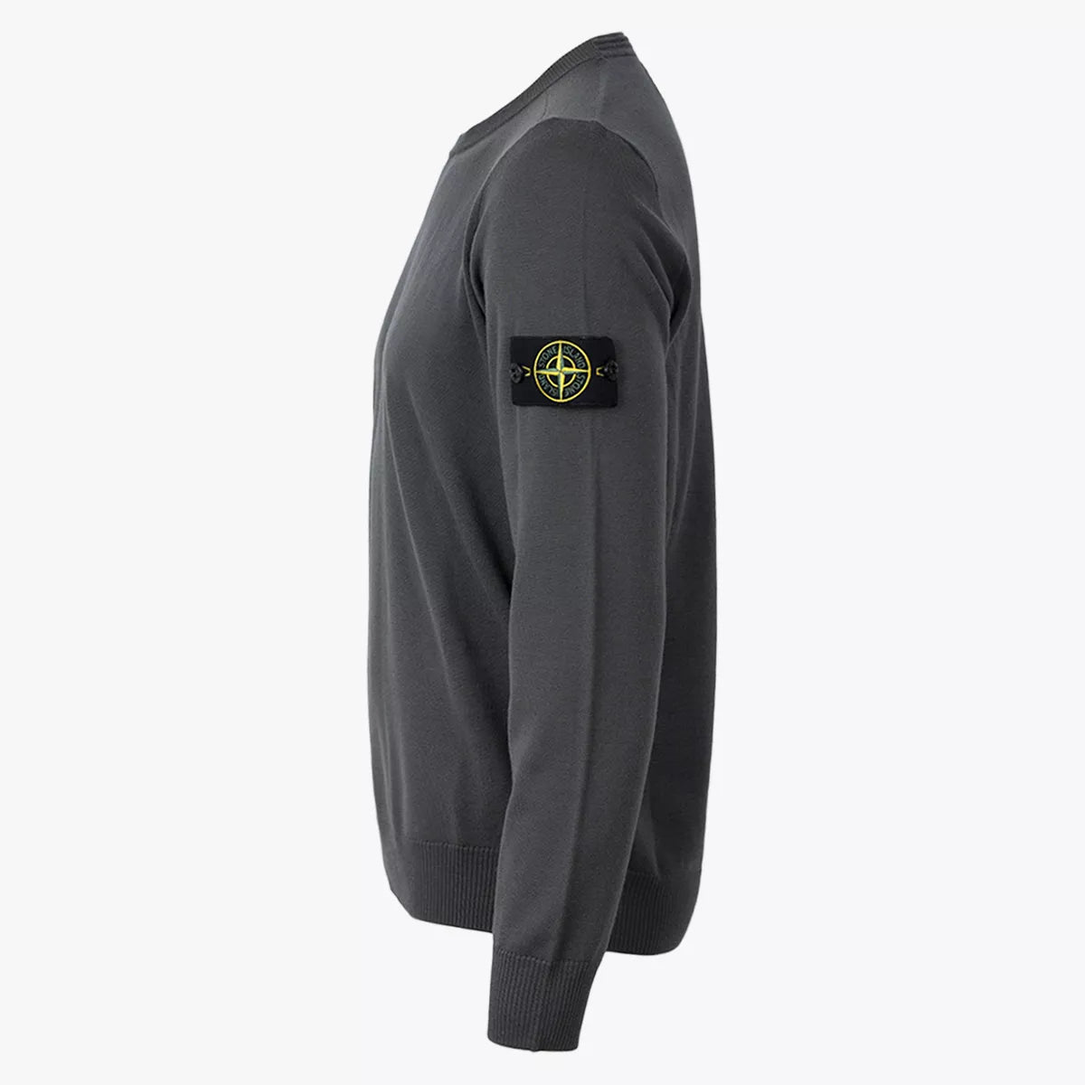 Stone Island Gebreide Trui Donkergrijs | 510C4 LIGHT PURE RWS WOOL