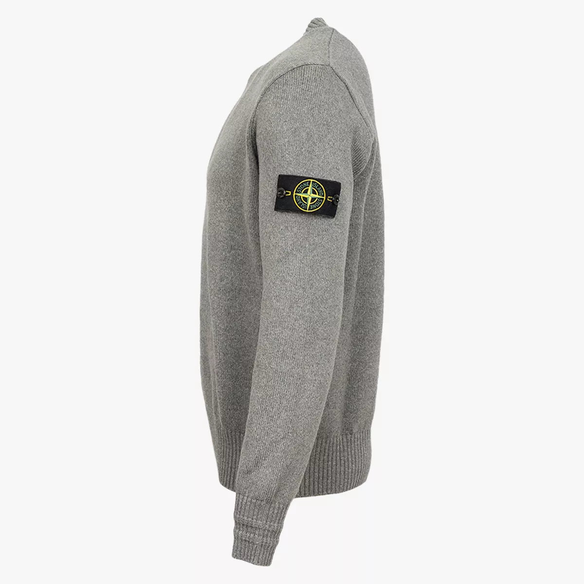 Stone Island Gebreide Trui Grijs