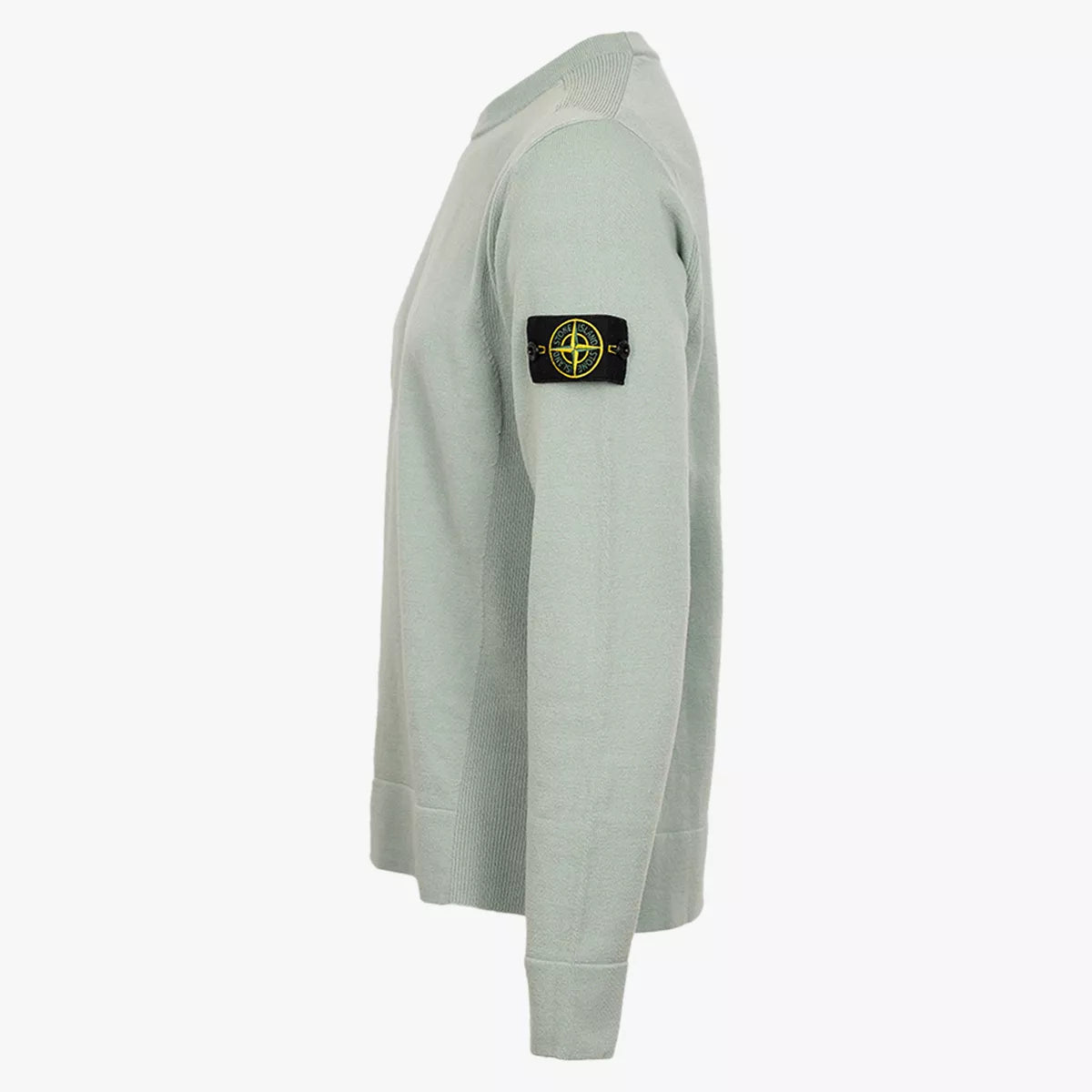 Stone Island Gebreide Trui Licht Groen | STRETCH WOOL