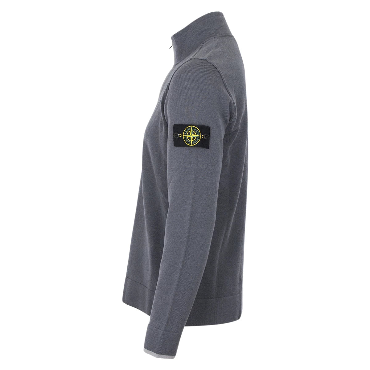 Stone Island Gebreide trui met rits grijs