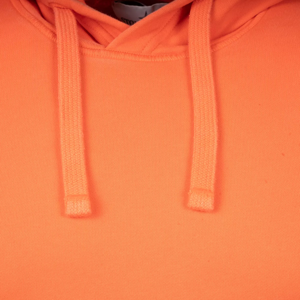 Stone Island Hoodie Oranje | Cotton Fleece