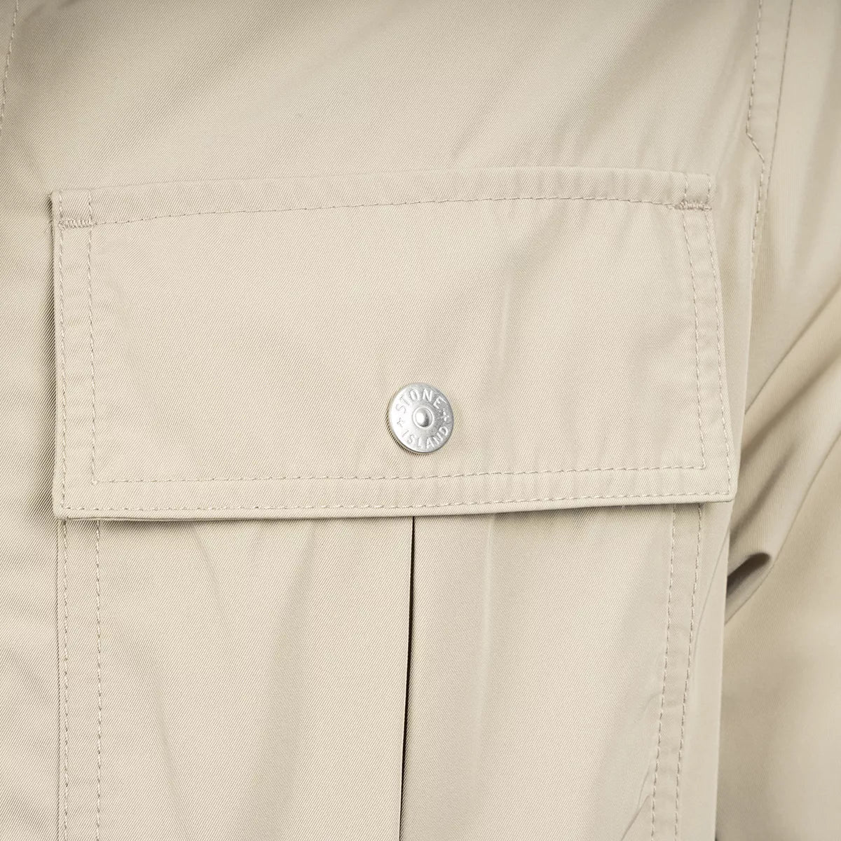 Stone Island Jack Beige | Micro Twill Field Jacket