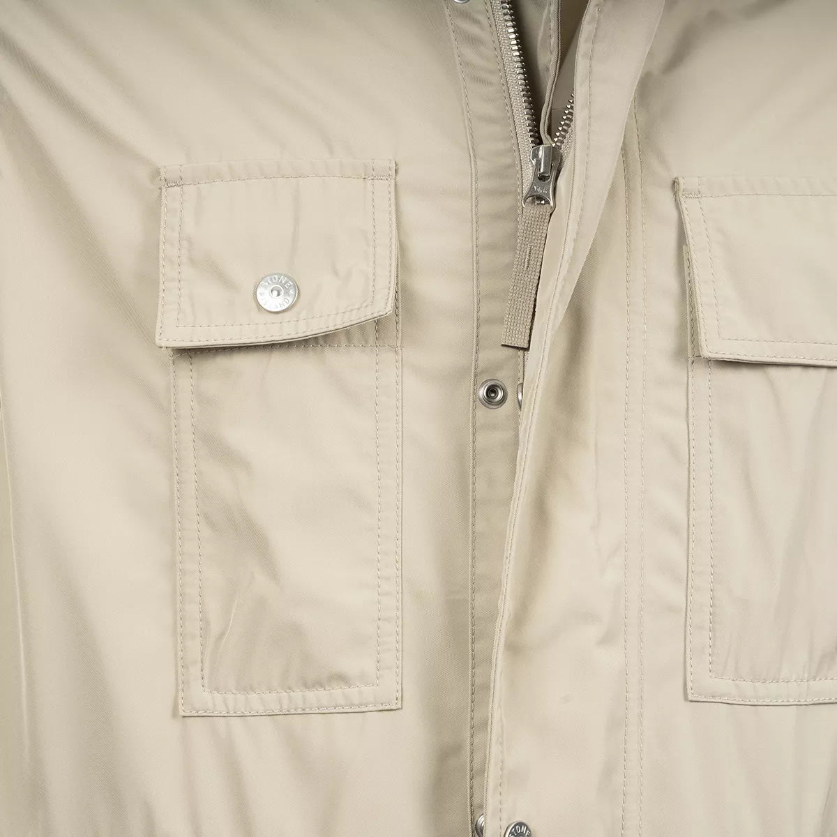 Stone Island Jack Beige | Micro Twill Field Jacket